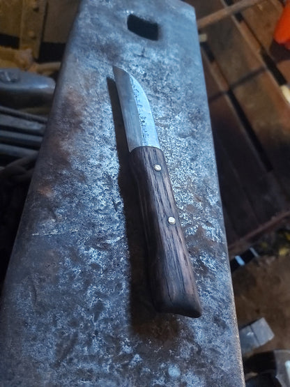 Small Hand-Forged Wooden Handle Knife